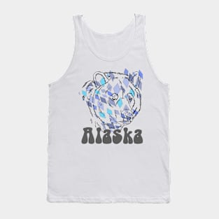 Icy blue bear Tank Top